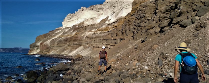 Vulkanologische Geländeexkursion Santorini